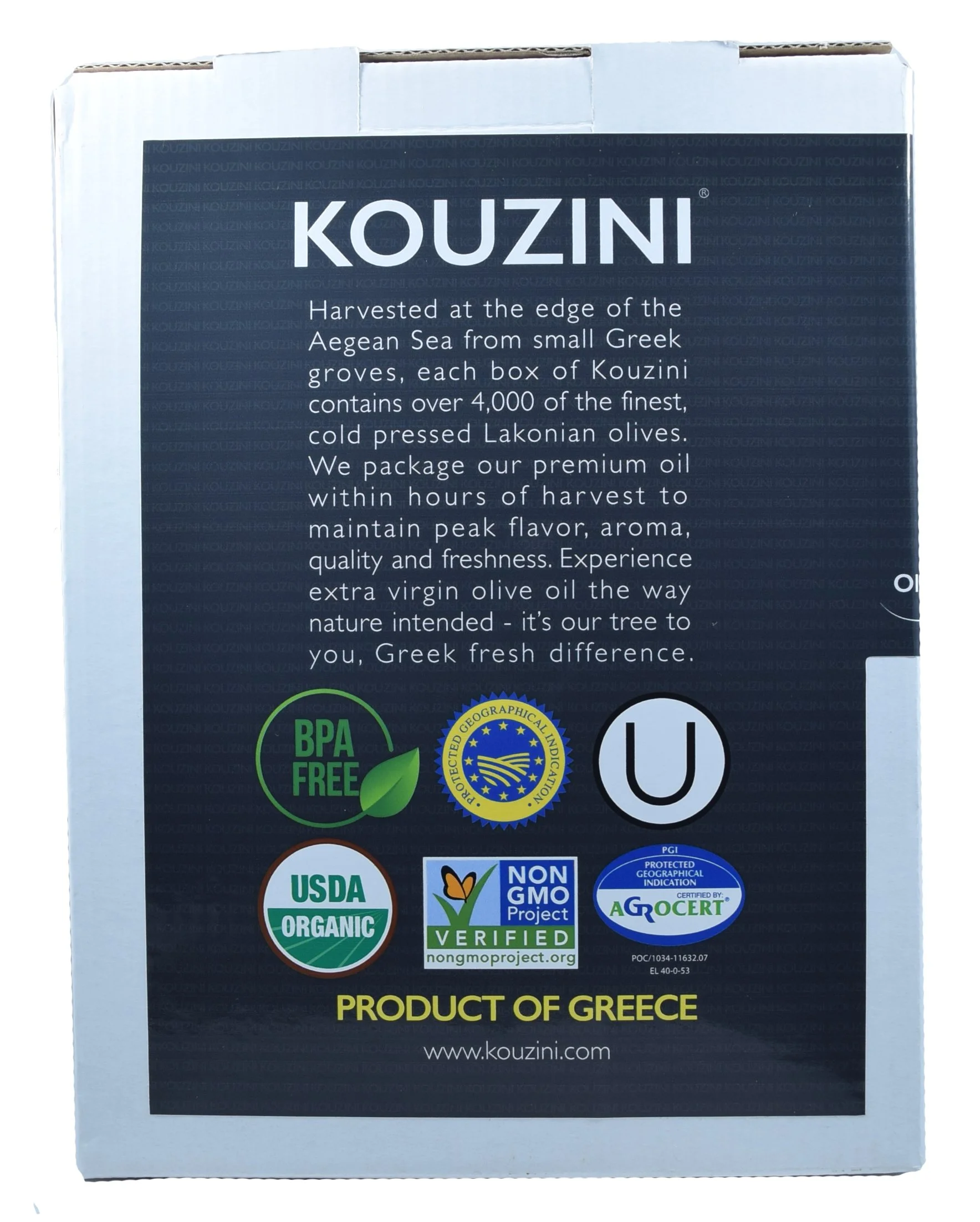 Bag In Box Olive Oil - 3L Bag In Box Organic Extra Virgin Olive